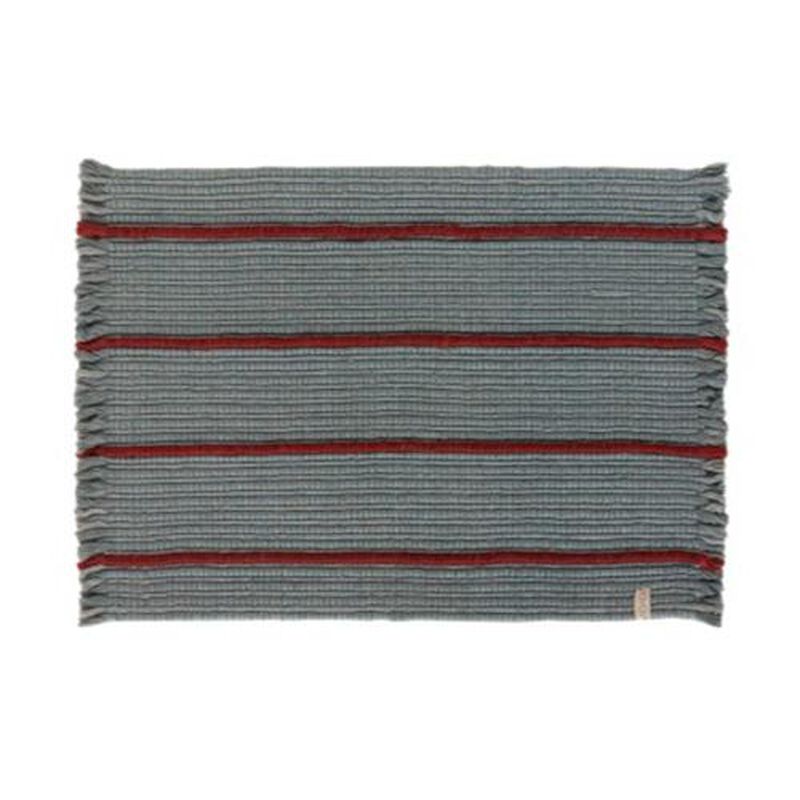 OYOY Lina Recycled Doormat Dusty Blue image number 0